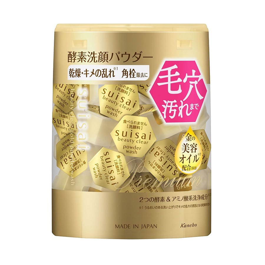 Kanebo Suisai Beauty Clear Gold Powder Wash 1 box