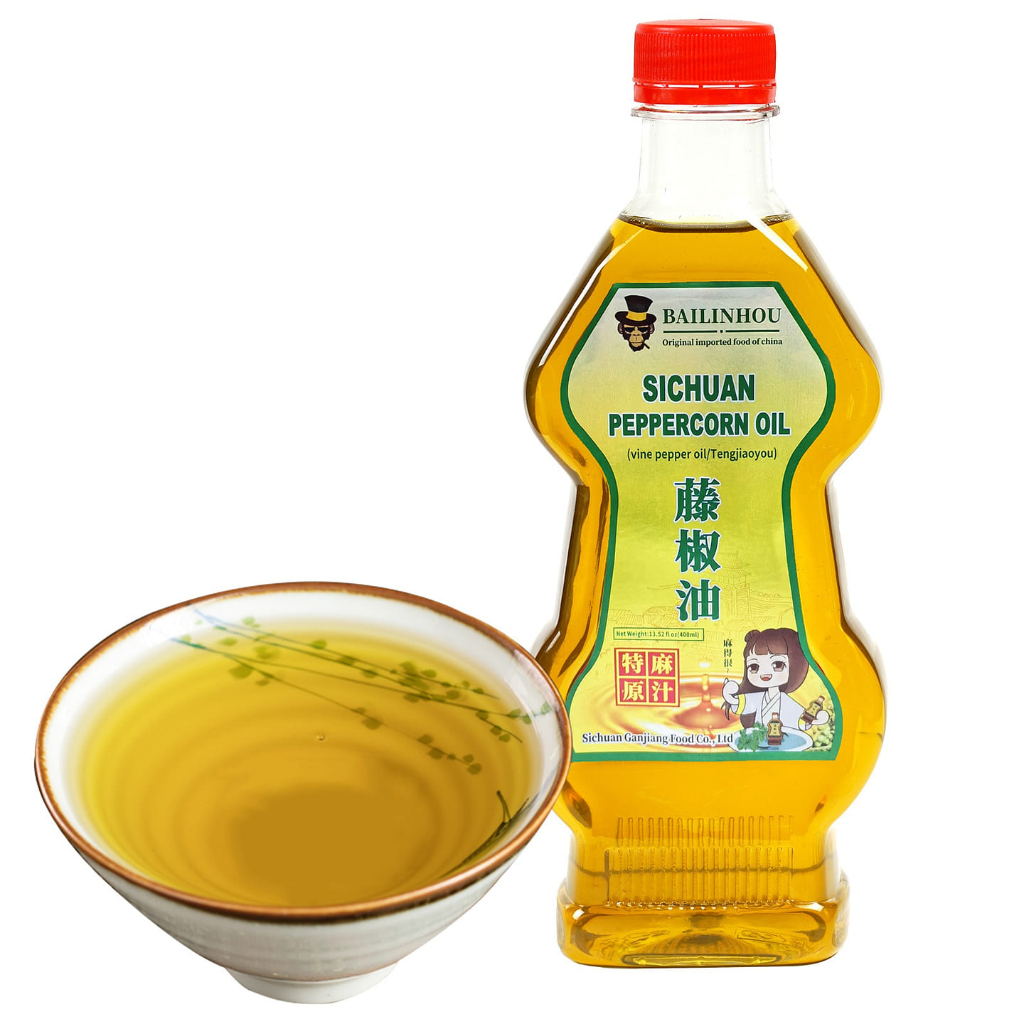 Sichuan Green peppercorn oil(Tengjiaoyou) 13.52 fl.oz