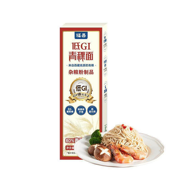 低GI青稞面轻食挂面拉面低脂高纤饱腹粗粮240g 240 克