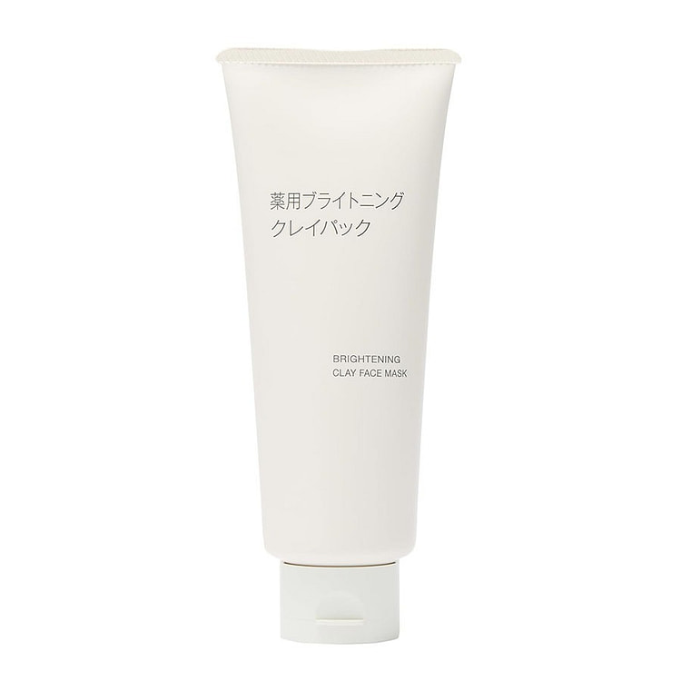 日本 无印良品 亮白清洁泥膜 清洁毛孔改善暗沉 150 克