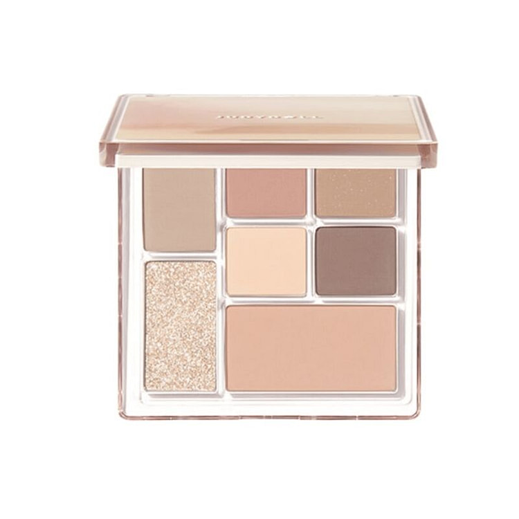 橘朵玩趣七色眼影盘淡妆珠光卧蚕#26 原木盘 1 份