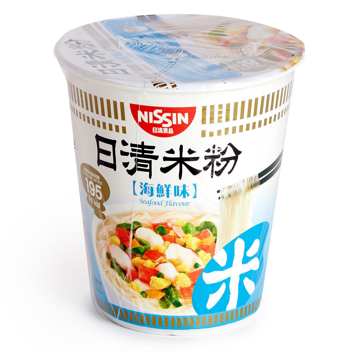 NISSIN Vermicelli Noodles Seafood Flv 57g 1 each