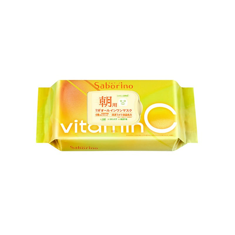 BCL Saborino Vitamin C Good Morning Masks 30 sheets 1 each