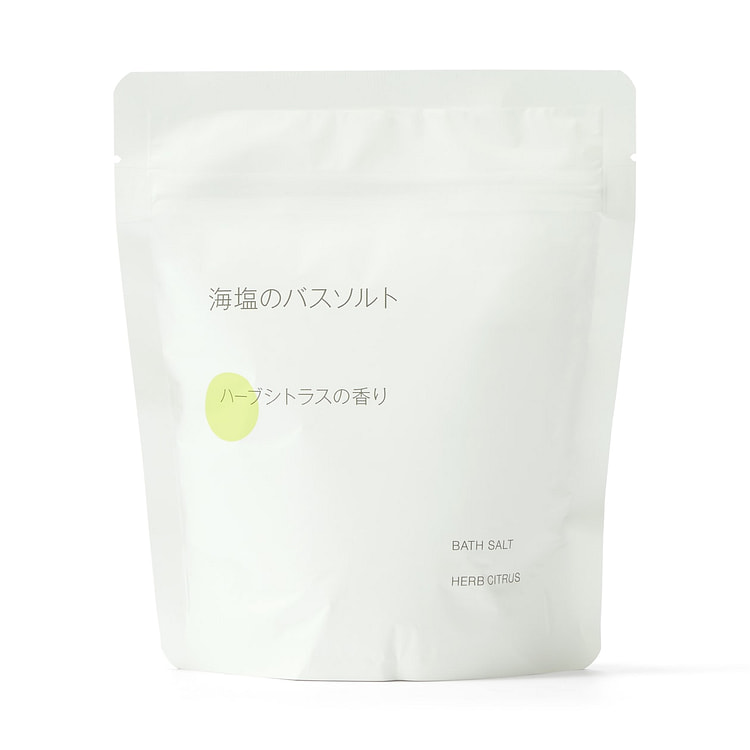 无印良品 海盐沐浴盐 香草柑橘香 360g 1 份
