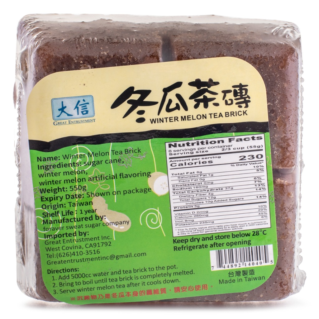 Get Winter Melon Tea Brick 580 g Delivered Weee! Asian Market