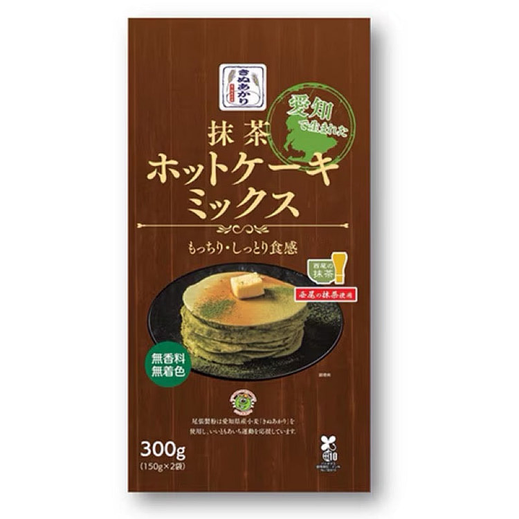 Owari Seifun Aichi-Born Matcha Pancake Mix 300g 1 each