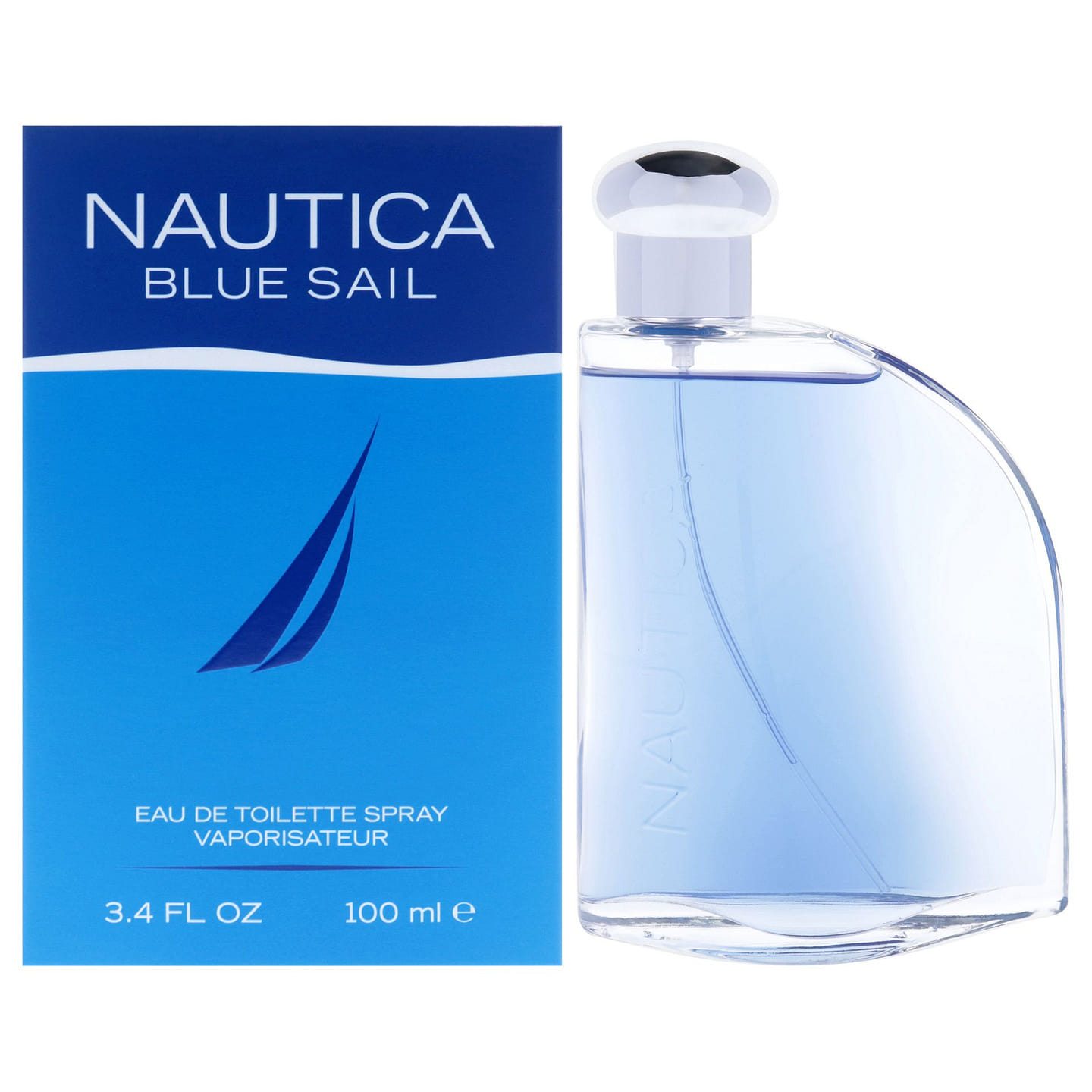 Blue Sail by Nautica for Men – 3.4 oz EDT Spray 3.4 oz
