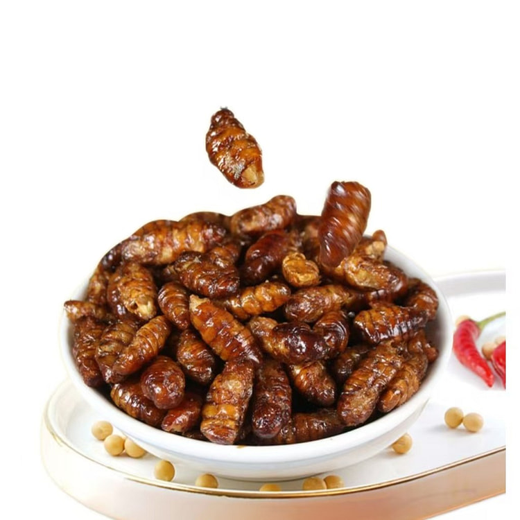 Yi Chen Crispy Silkworm Cocoons 80g*1 Jar