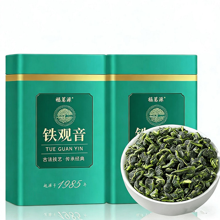 福茗源安溪铁观音新茶特级秋茶兰花香清香型乌龙茶礼盒 500 克