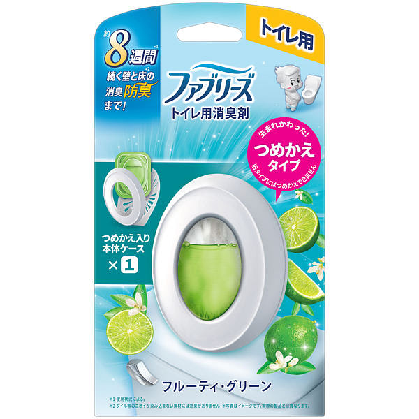 ファブリーズ 消臭芳香剤 トイレ用 フルーティー・グリーン   6.3ml 1 個