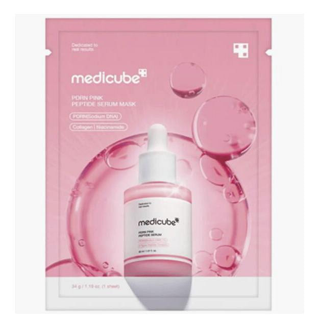 MEDICUBE PDRN Pink Peptide Serum Mask 1 Sheet 1 each