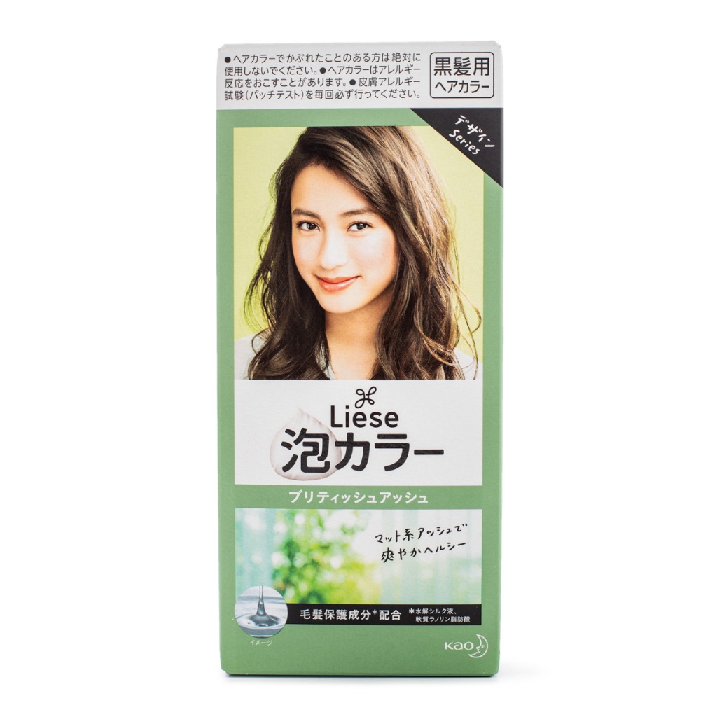 Kao Liese Prettia Foam Hair Color, British Ash Weee!