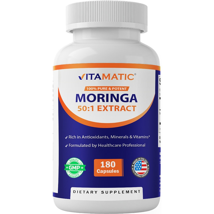 Moringa Capsules 10,000mg - 180 Capsules