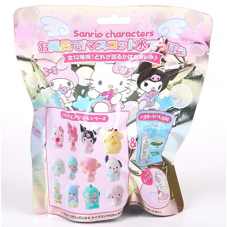Sanrio Characters Mascot Water Gun with Bath Salts