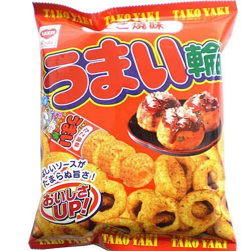Risuka Umaiwa 章鱼烧味 75g 1 份