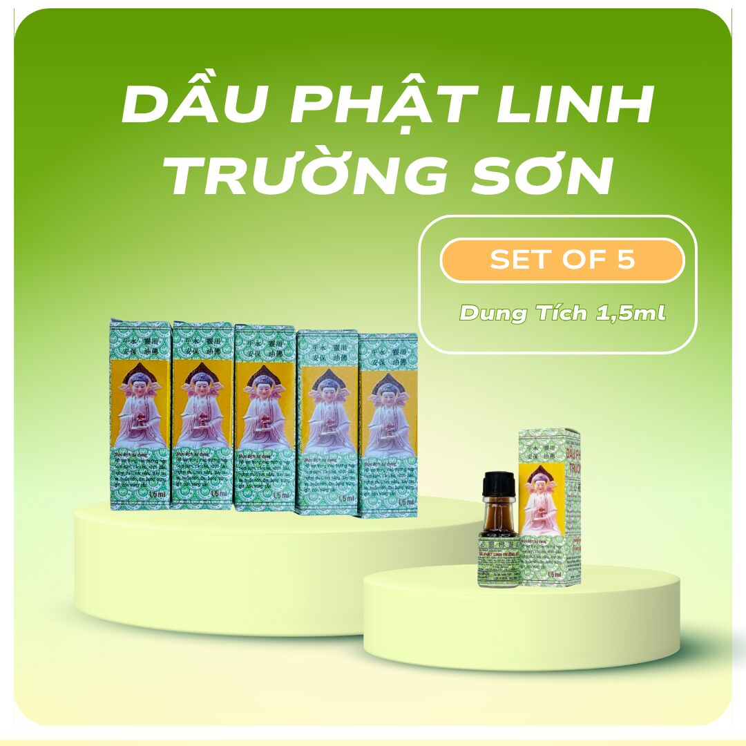 SET 5 DẦU PHẬT LINH TRƯỜNG SƠN - Weee!