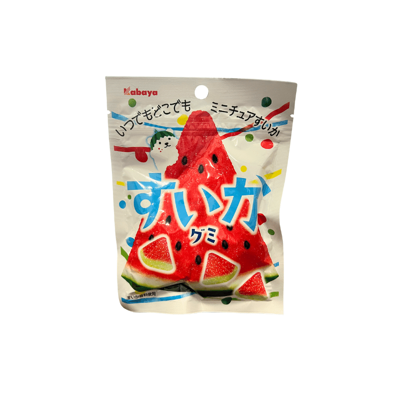 Kabaya Watermelon Gummy – Original Product from Japan 50 g