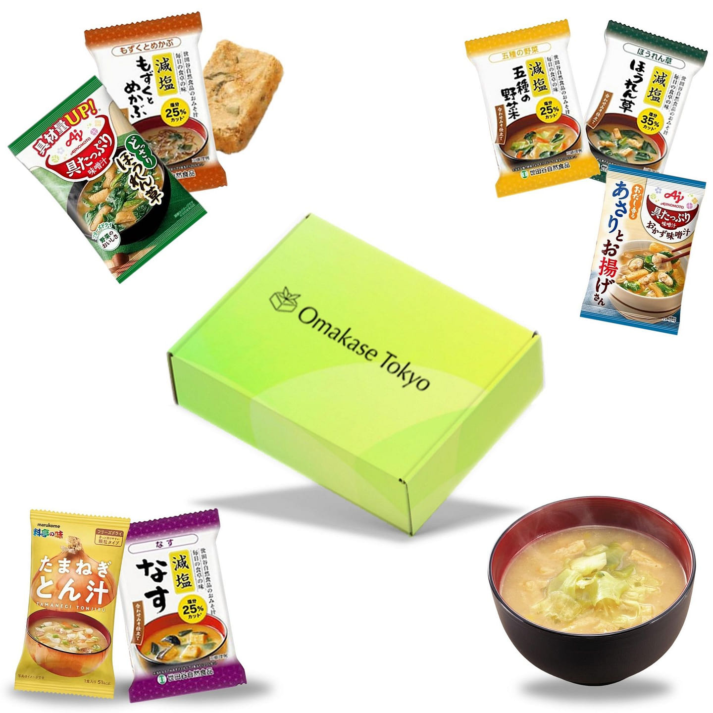 日式 Omakase 味噌汤订购 8 种 180 克