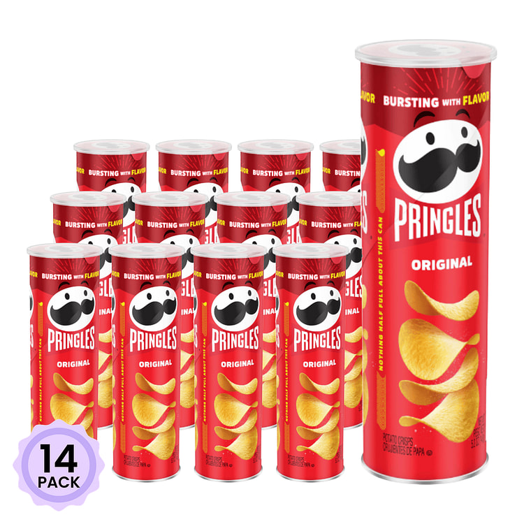 Pringles Crisp Chips, Original Flavor 149 g*14 pack