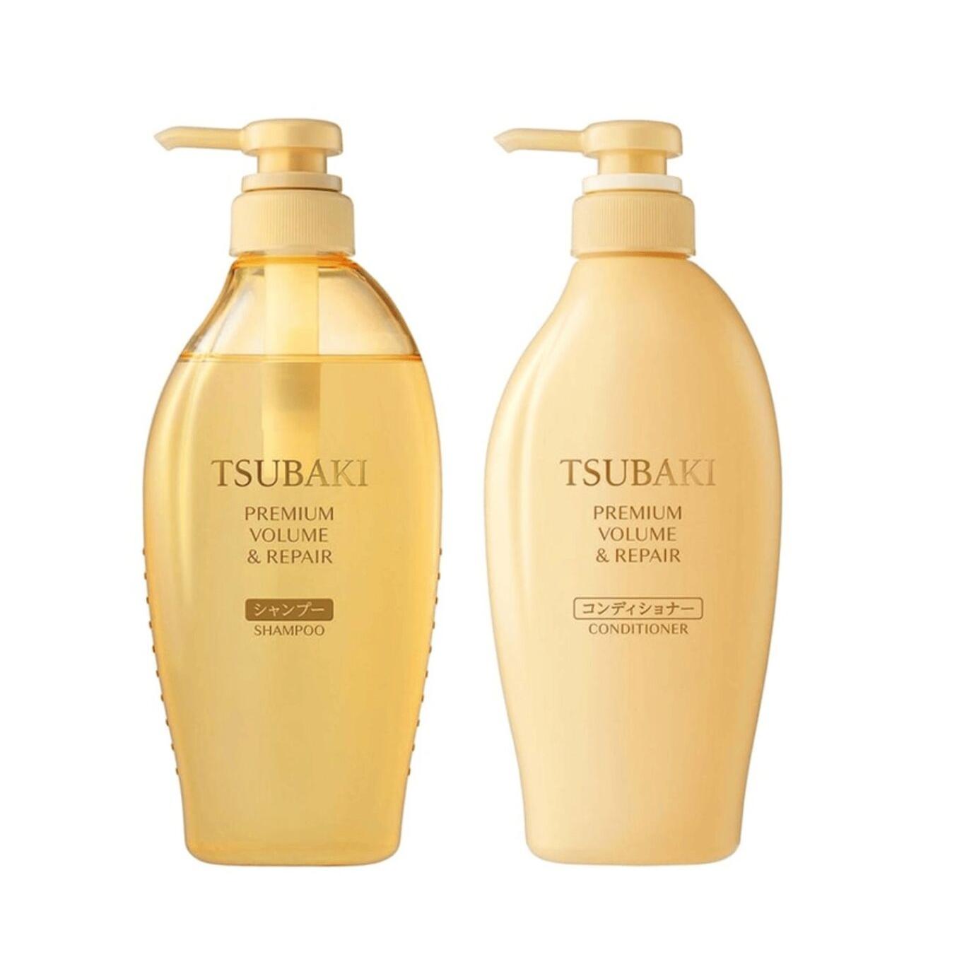 TSUBAKI Premium Volume & Repair Set 450ml+ 450ml 1 each
