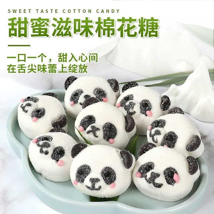 3D Panda Cotton Candy Candy