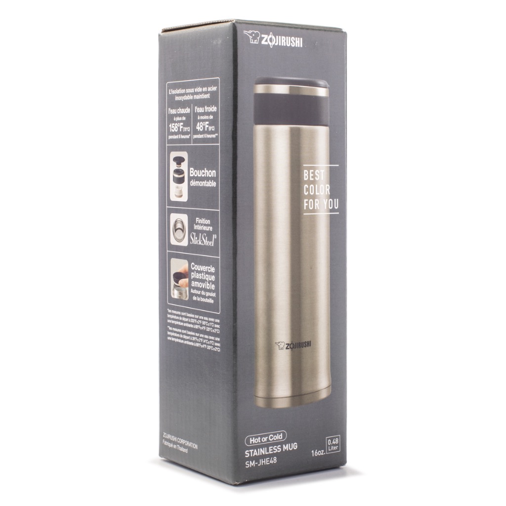 Get Zojirushi Stainless Steel Thermal Mug 480ml Delivered | Weee