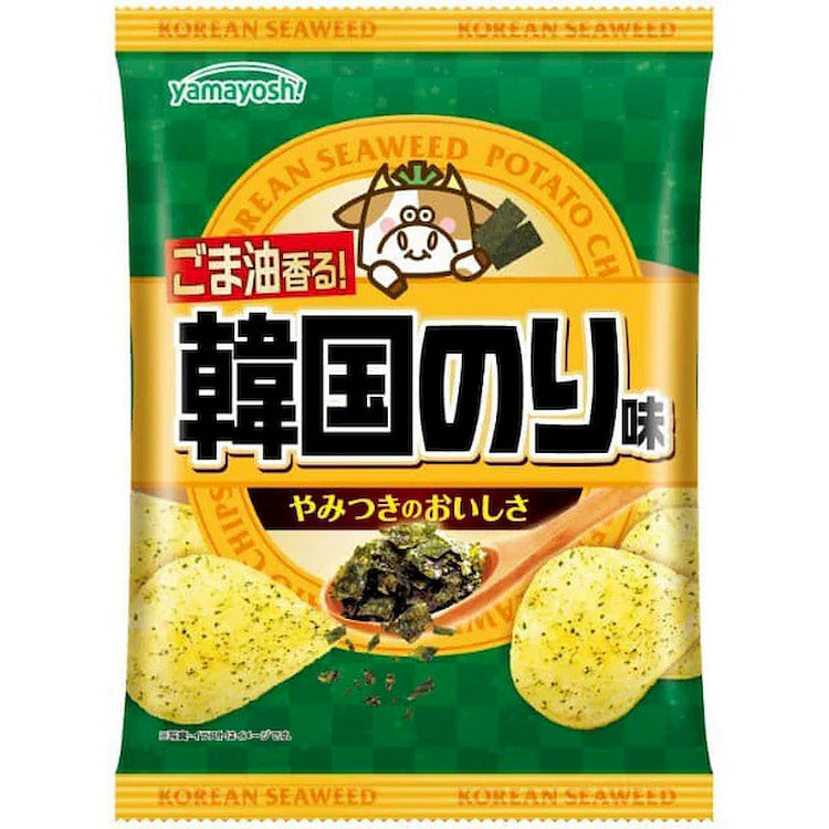 Yamayoshi韩国海苔味薯片 47克 1 份