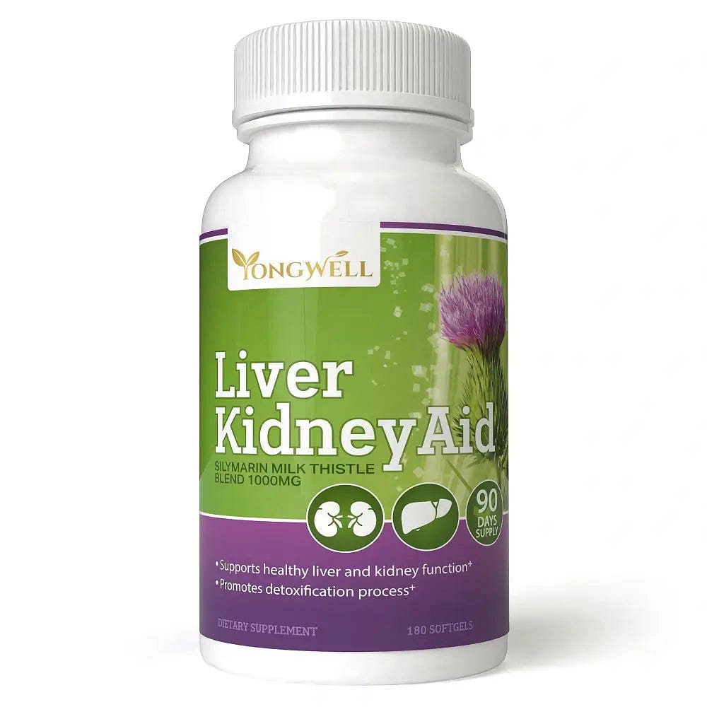 Liver Kidney Aid, Liver and Kidney Health Support (180 Softgels) 1 count