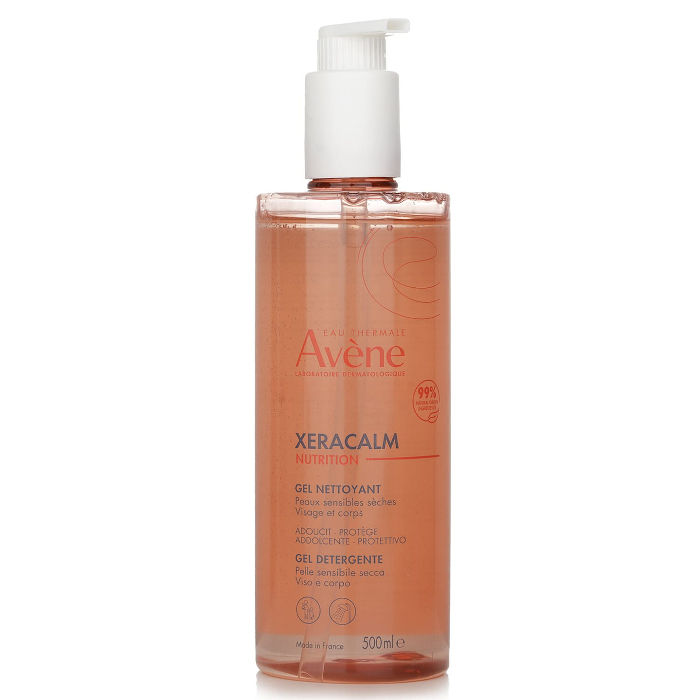 Avene XeraCalm Nutrition Cleansing Gel 500ml/16.9oz 500 ml