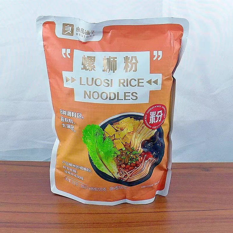 良品铺子螺蛳粉广西柳州螺丝粉300gx1袋休闲速食
