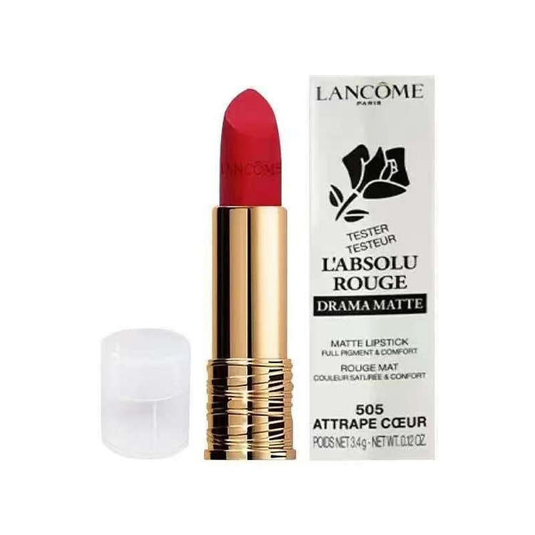 正品LANCOME兰蔻菁纯小蛮腰口红苹果红3.4g