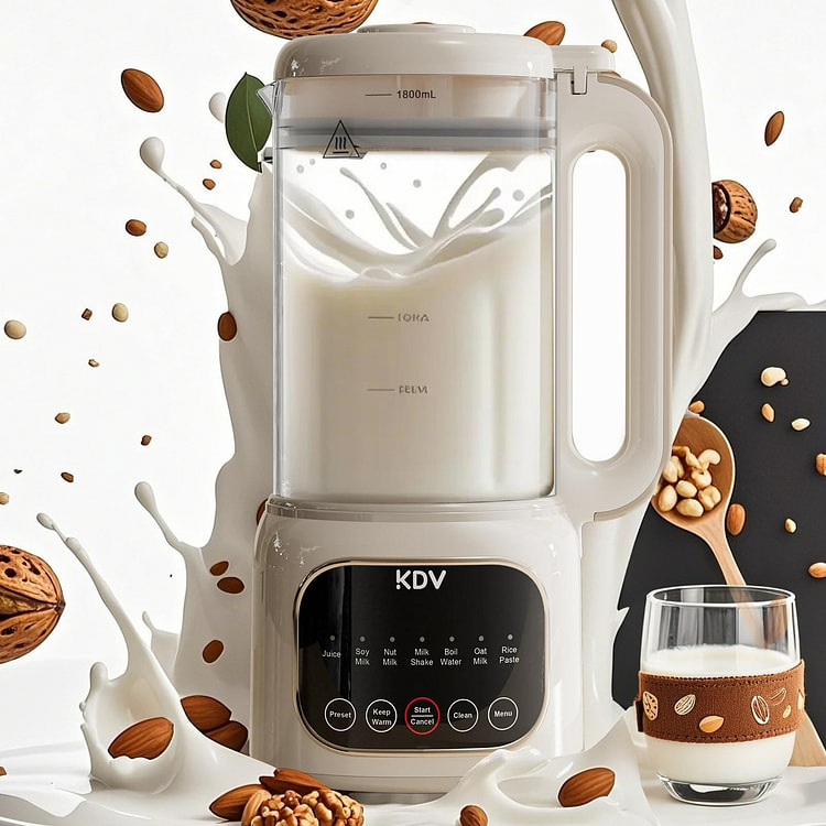 40 Oz Nut Milk Maker Machine,8 in 1 Soy Milk Maker