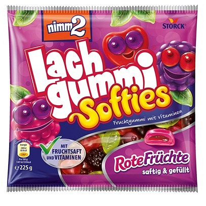 Nimm2 德国Lach gummi 红水果软糖