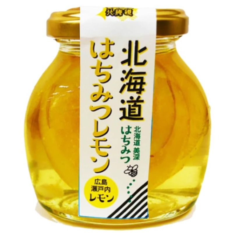 【日本直郵】北海道產蜂蜜瀨戶內檸檬 蜂蜜果醬 200g 1 盒