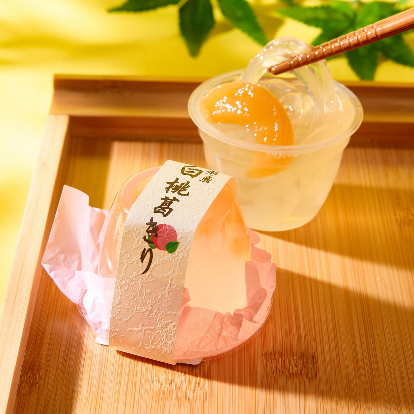 White Peach Kuzukiri Jelly 128 グラム