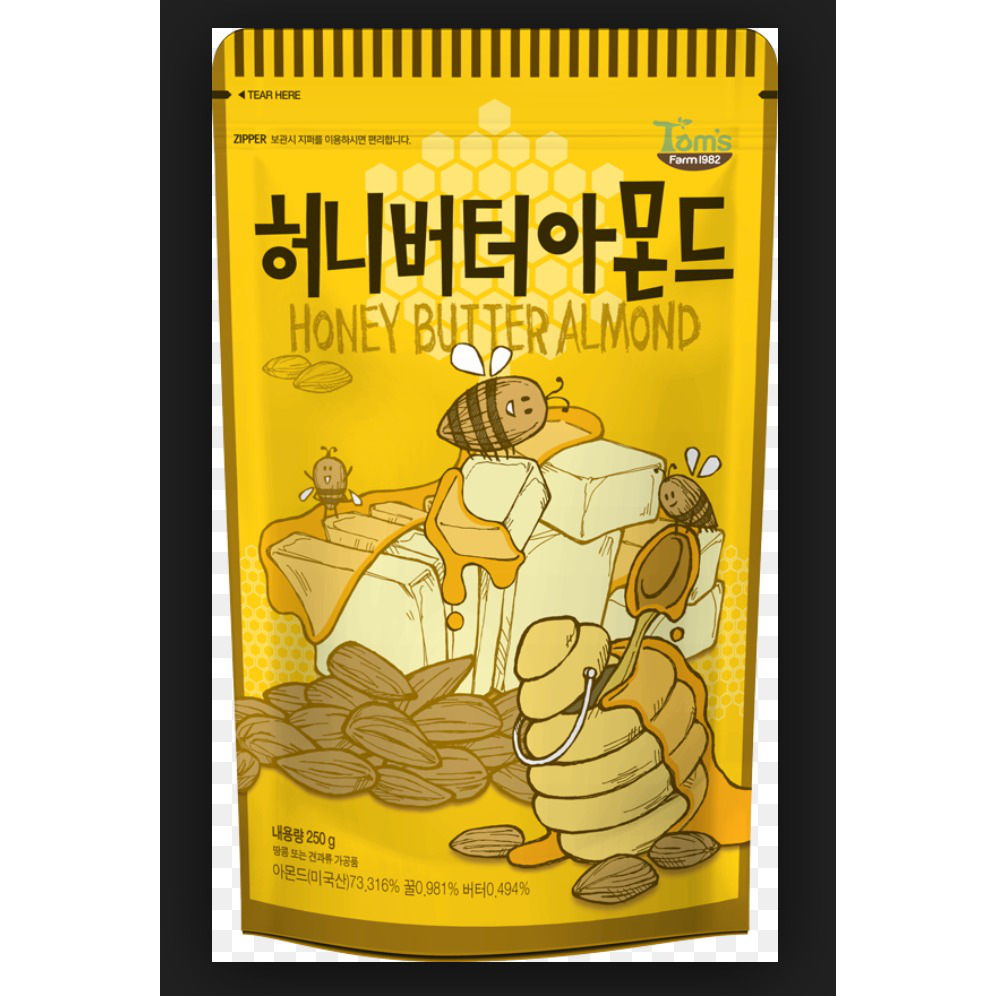 Honey butter Almond 250g Weee!