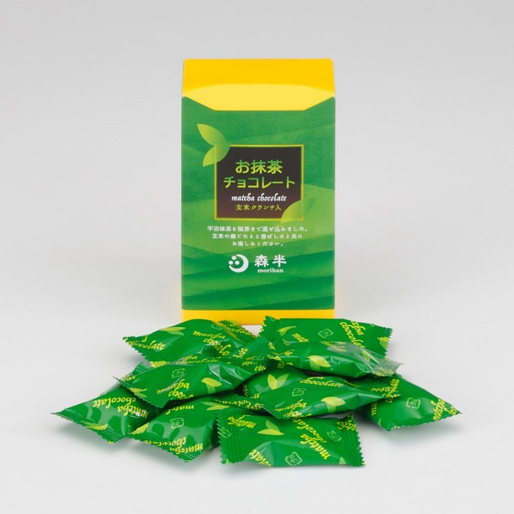 森半 抹茶巧克力 糙米脆片 10颗