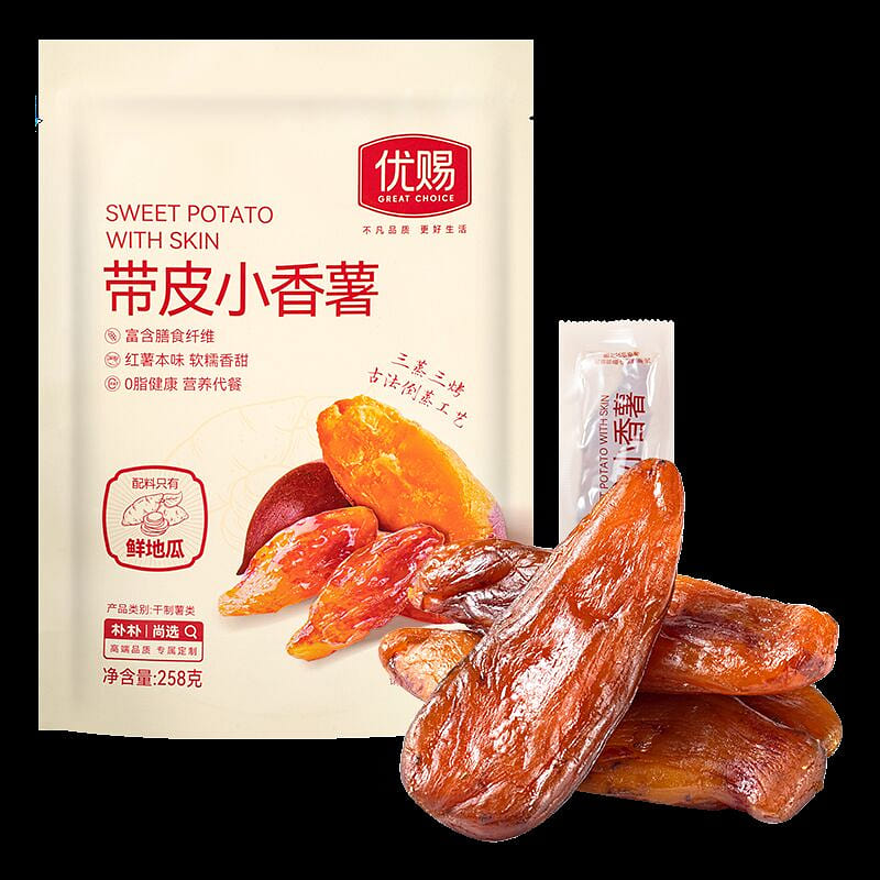 youci sweet potato with skin; 258 g