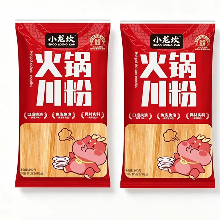 小龙坎`火锅川粉100g(共200g) 2 包