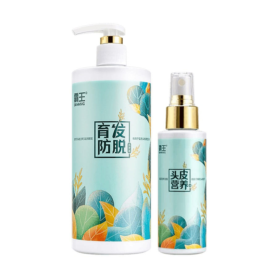 BAWANG Anti-Hair Loss Shampoo Nurturing Shampoo 468ml + Follicle Original 98ml 566 ml
