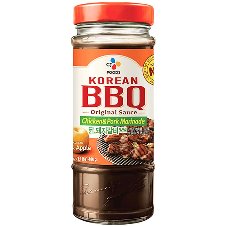 CJ BBQ Original Sauce Sweet & Savory Marinade 480g 1 each