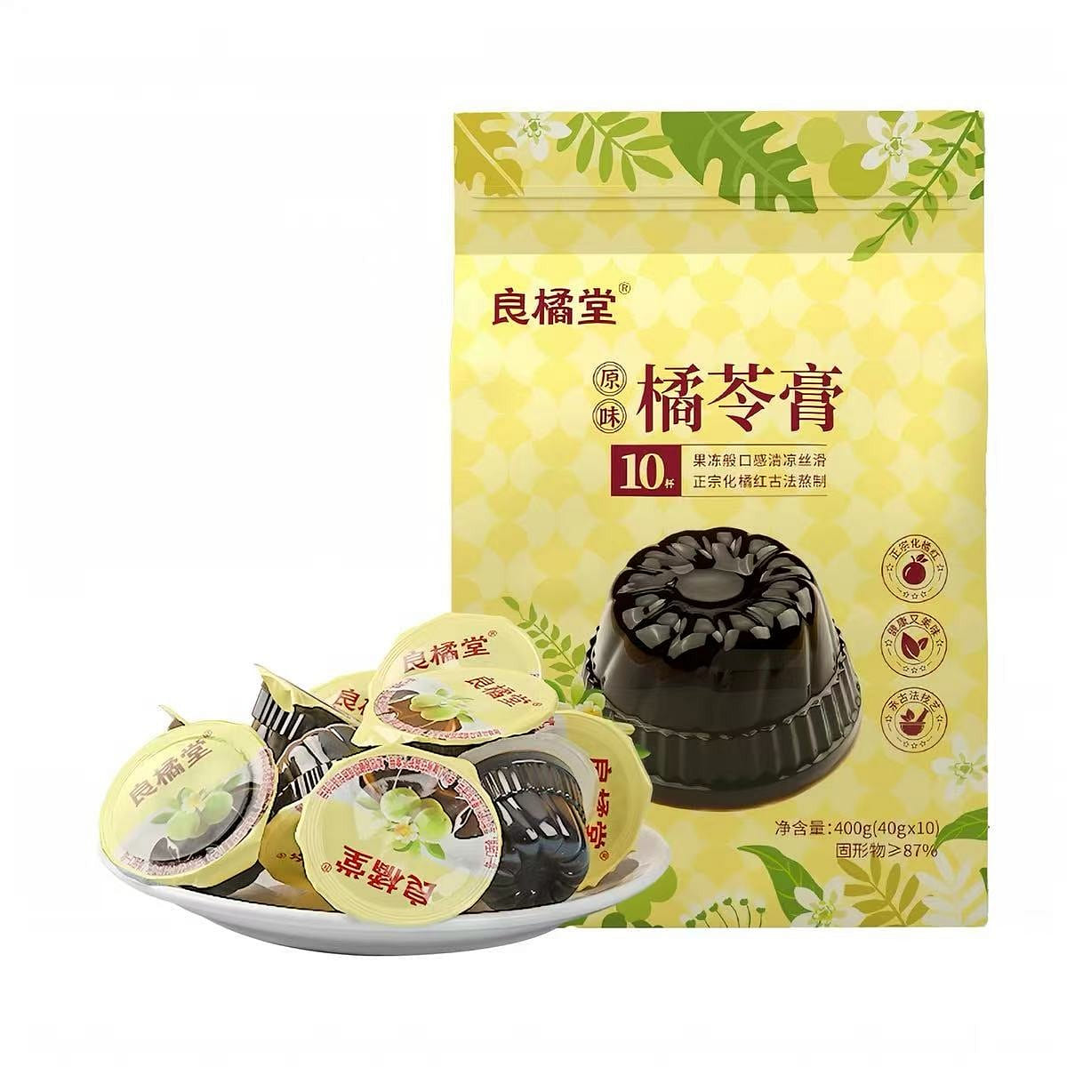 Liangju Tang Authentic Huazhou Tangerine Paste400g 1 pack