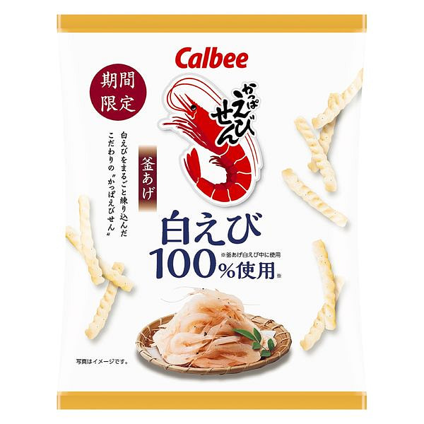 卡乐比 100%白虾 酥脆河童虾条 50g