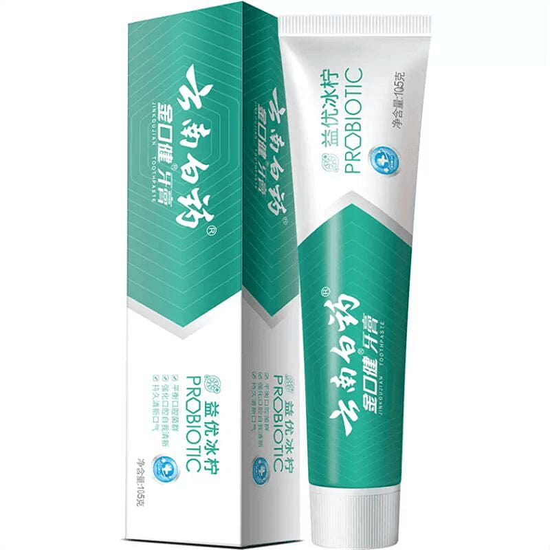 Yunnan Baiyao toothpaste, probiotics clean the mou 105 g