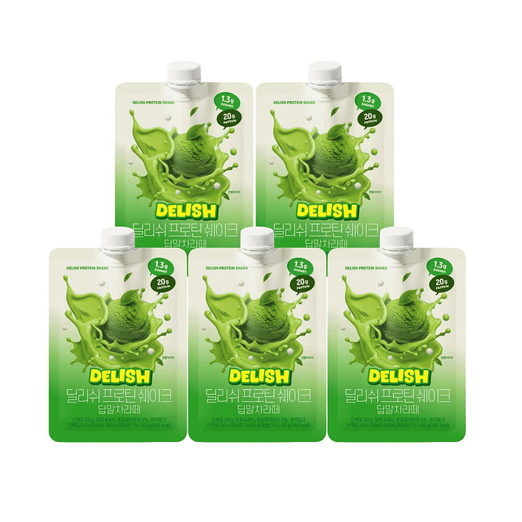 Protein Meal Replacement Shake Matcha Latte Flavor 5 each