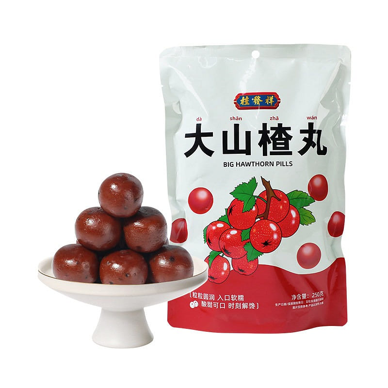 Guifaxiang Original Hawthorn Balls Snack 250g 250 g
