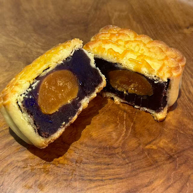 Red Bean Paste Mooncake 1pc Freshly Made 1 each