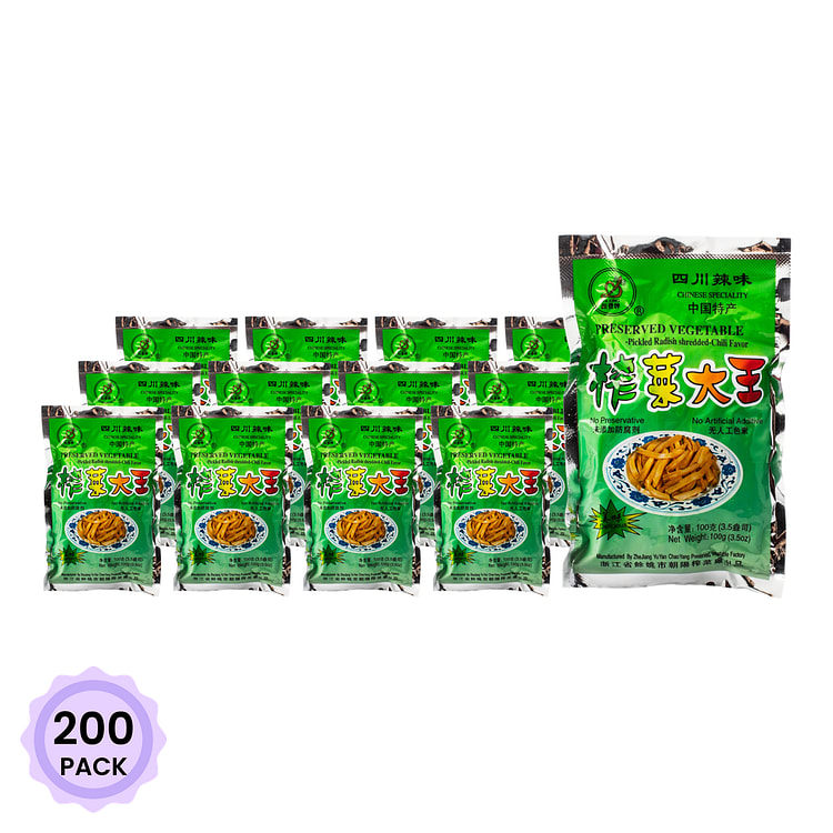 银丰牌 榨菜大王 100 克*200 包