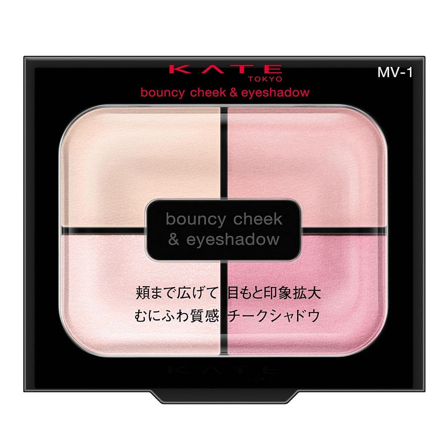 KATE Bouncy Cheek Shadow MV-1 Snow Mauve 4.9g 1 count