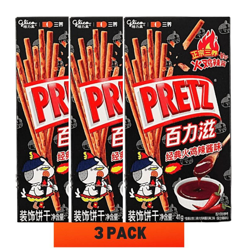 GlicoClassicBuldak Spicy Sauce Biscuit Sticks41g*3 41 g